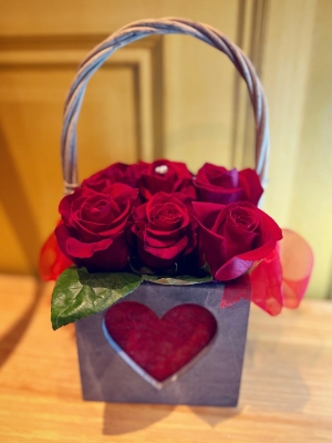 Box of Love   RED ROSES