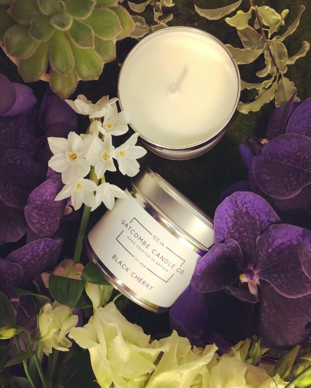 Candle, Black Cherry buy online or call 01789765477