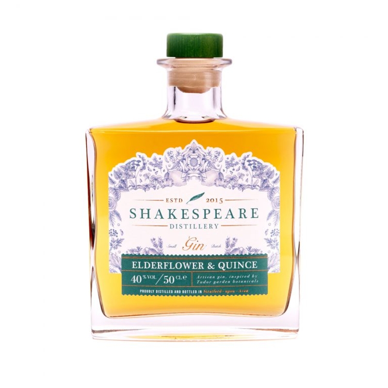 Shakespeare Distillery, Elderflower & Quince Gin buy online or call