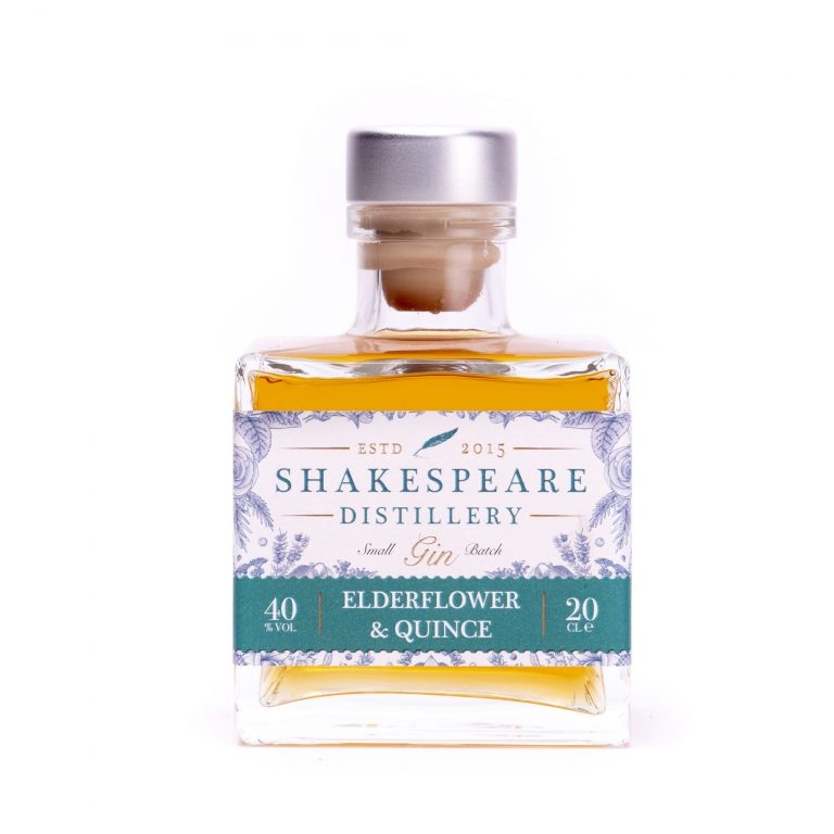 Shakespeare Distillery, Elderflower & Quince Gin buy online or call